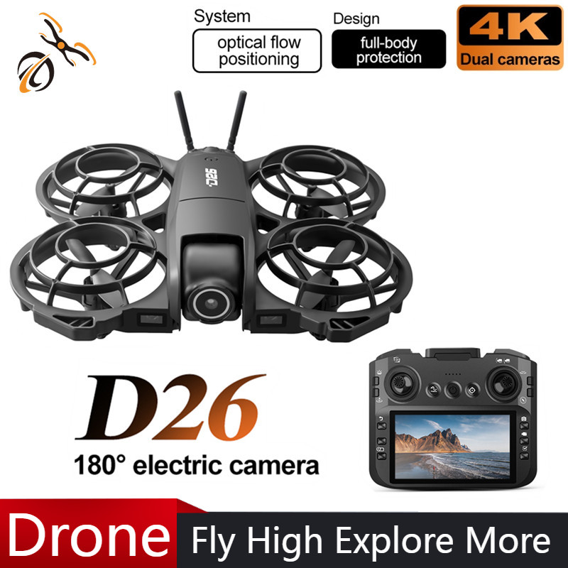 Drone Battery Charger - D26 ドローン 4K 空撮HD 180 °