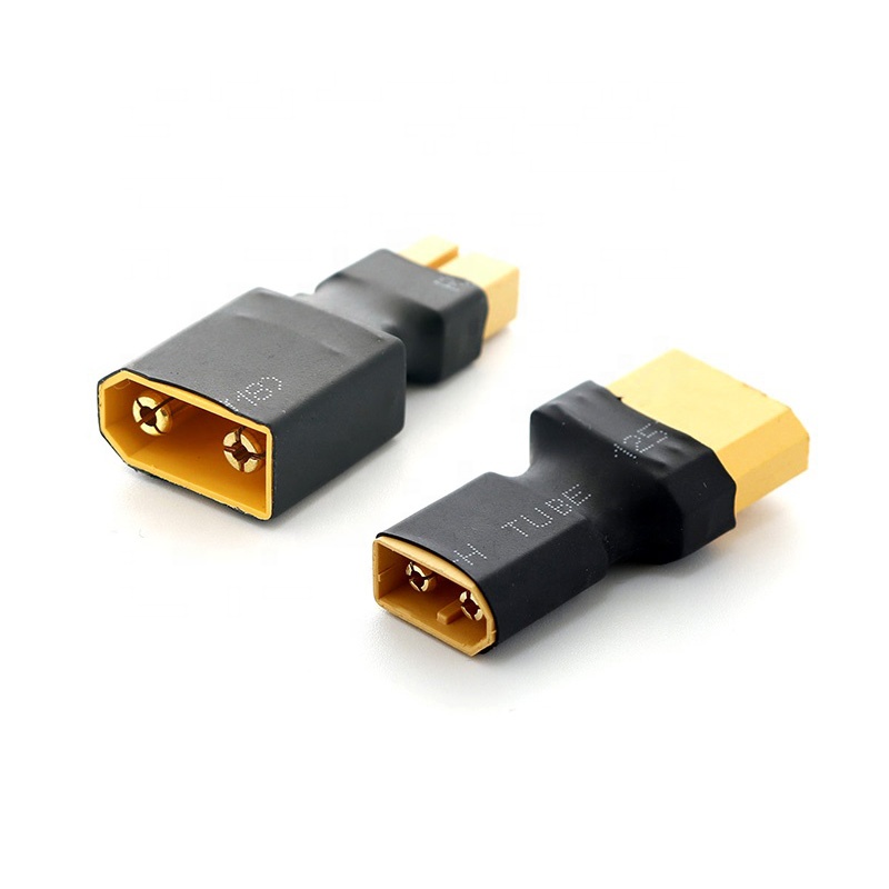 Drone Battery Adapter - 10 個アマス XT90 から XT60 コンバータコネクタプラスチックプラグアダプターメスオス