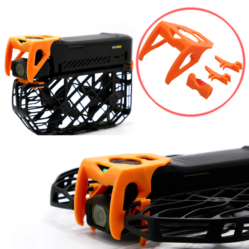 Drone Controller Hood - Hover X1 Pro/Pro Maxドローン用フライングカメラレンズジンバル保護フレームキット PLA 3Dプリント製衝突防止ガードカバー