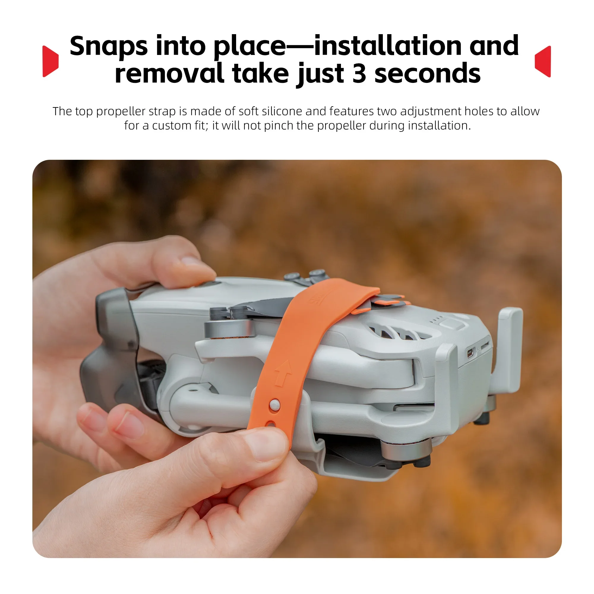 プロペラホルダースタビライザー Lito 1/Lito X1 - Drone Propeller Holder のレビューと価格