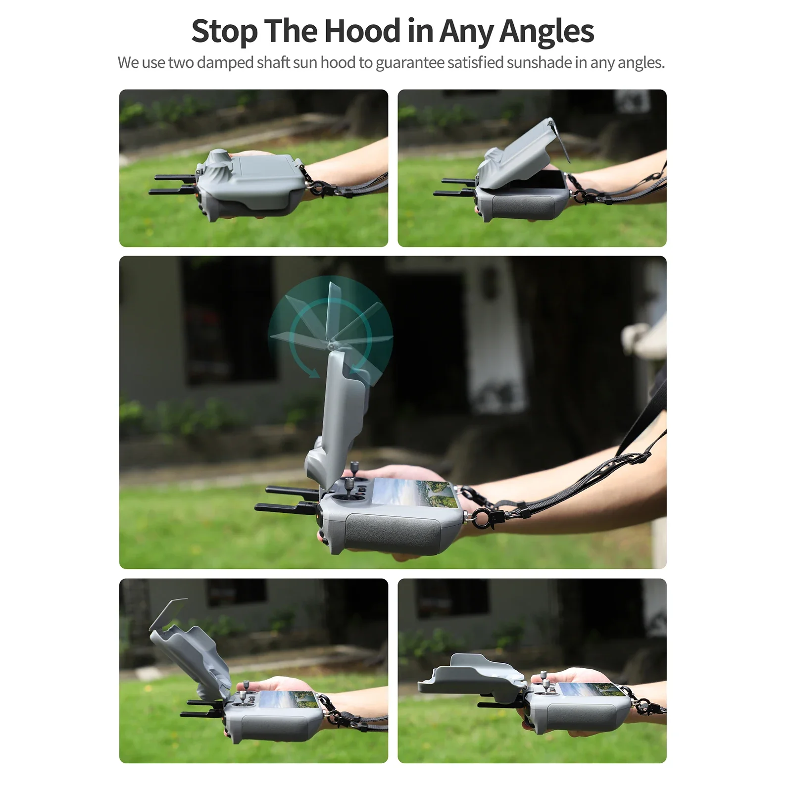 スクリーンプロテクター,Dji rc,rc 2,リモコン,日 - Drone Sun Shade のレビューと価格