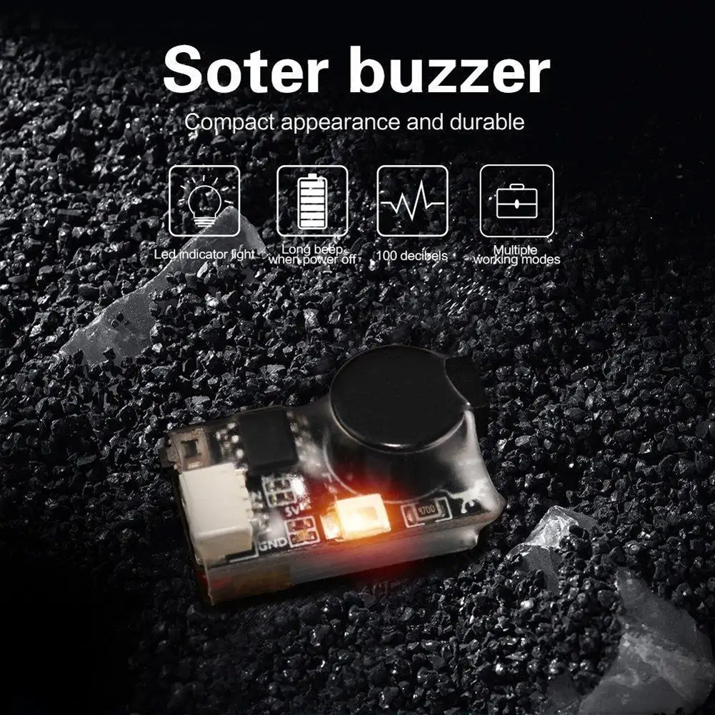 HGLRC Soter FPV ドローンアラームブザー 5V - Drone Beacon Light のレビューと価格