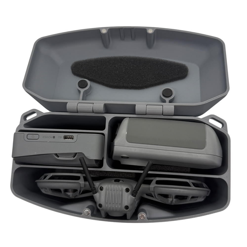 DJI Neo 2用3Dプリント製ボックス、磁気蓋付き、調整 - Drone Controller Hood のレビューと価格